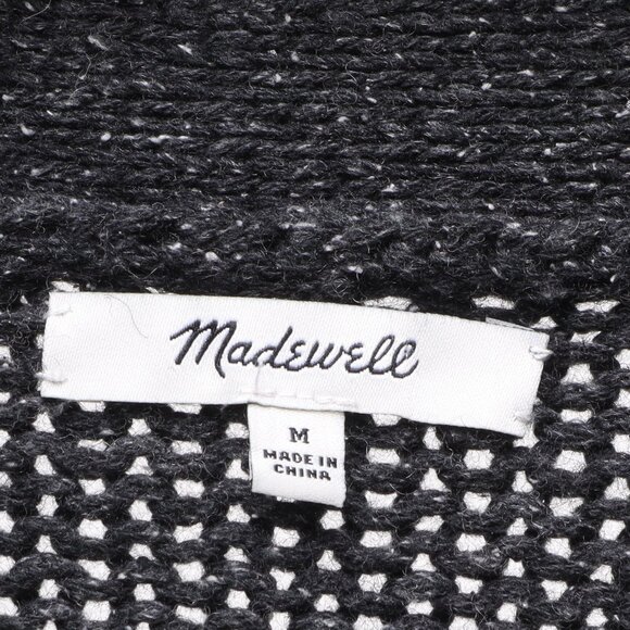 Madewell Wool/Silk Blend Double Button Cardigan Sweater β’ M - Picture 7 of 12